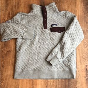 Patagonia quilted pullover